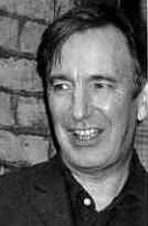 Alan Rickman after the performance