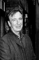 Alan Rickman after the performance