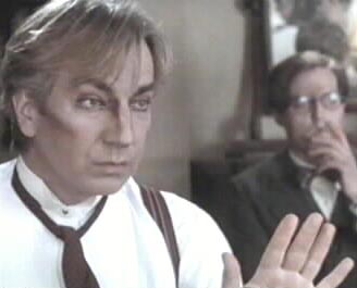 Alan Rickman in Awfully Big Adventure