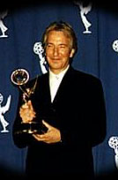 Alan Rickman getting his Emmy for Rasputin