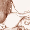 Lucius Malfoy's hands