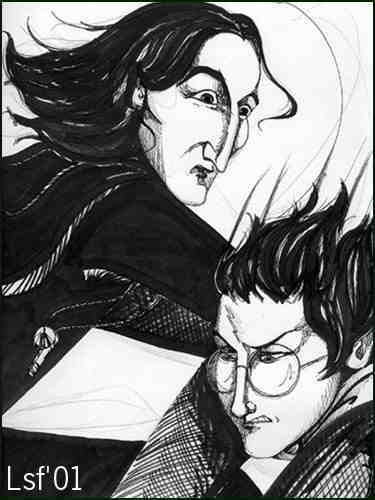 Professor Severus Snape and Harry Potter