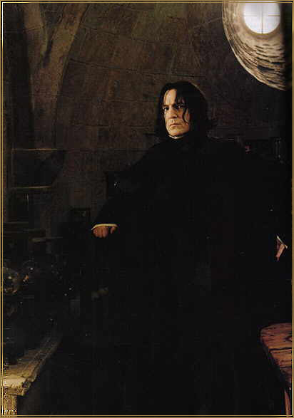Alan Rickman as Professor Severus Snape